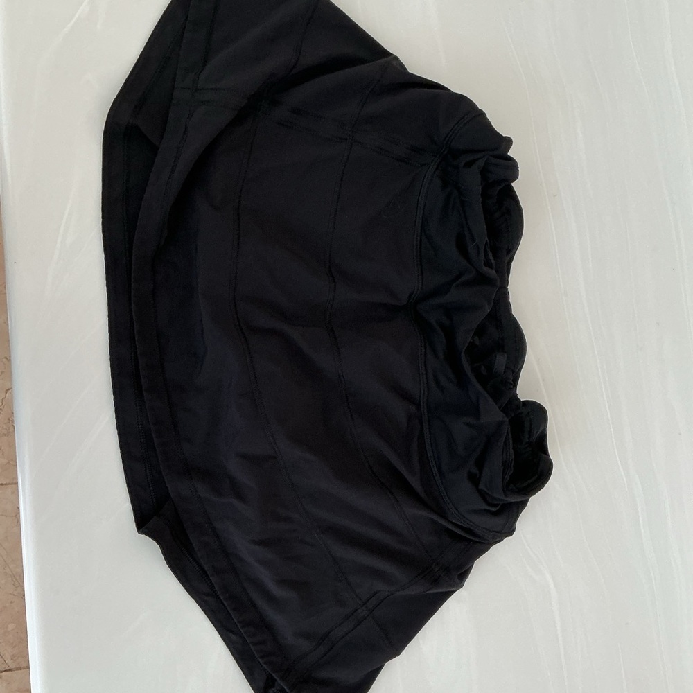 Lululemon High Rise Black Skirt
